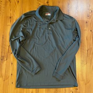 Men’s lightweight long-sleeve golf polo